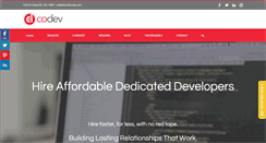 Desktop Screenshot of codev.com